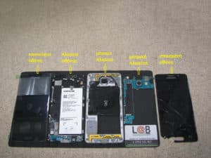 Αντικατάσταση οθόνης και μηχανισμού αφής σε τηλέφωνο Samsung Galaxy A510 (2016)