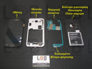 Αντικατάσταση βύσματος τροφοδοσίας σε τηλέφωνο Samsung Galaxy J500 (2015)