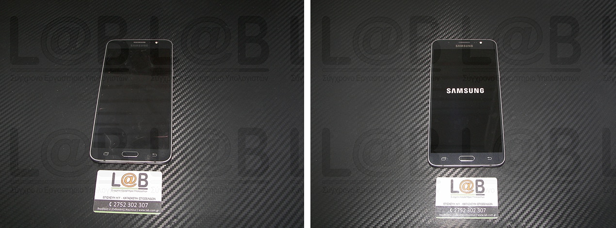 Αντικατάσταση οθόνης και μηχανισμού αφής σε τηλέφωνο Samsung Galaxy J710 (2016)