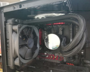 Εγκατάσταση υδρόψυξης σε σταθερό υπολογιστή