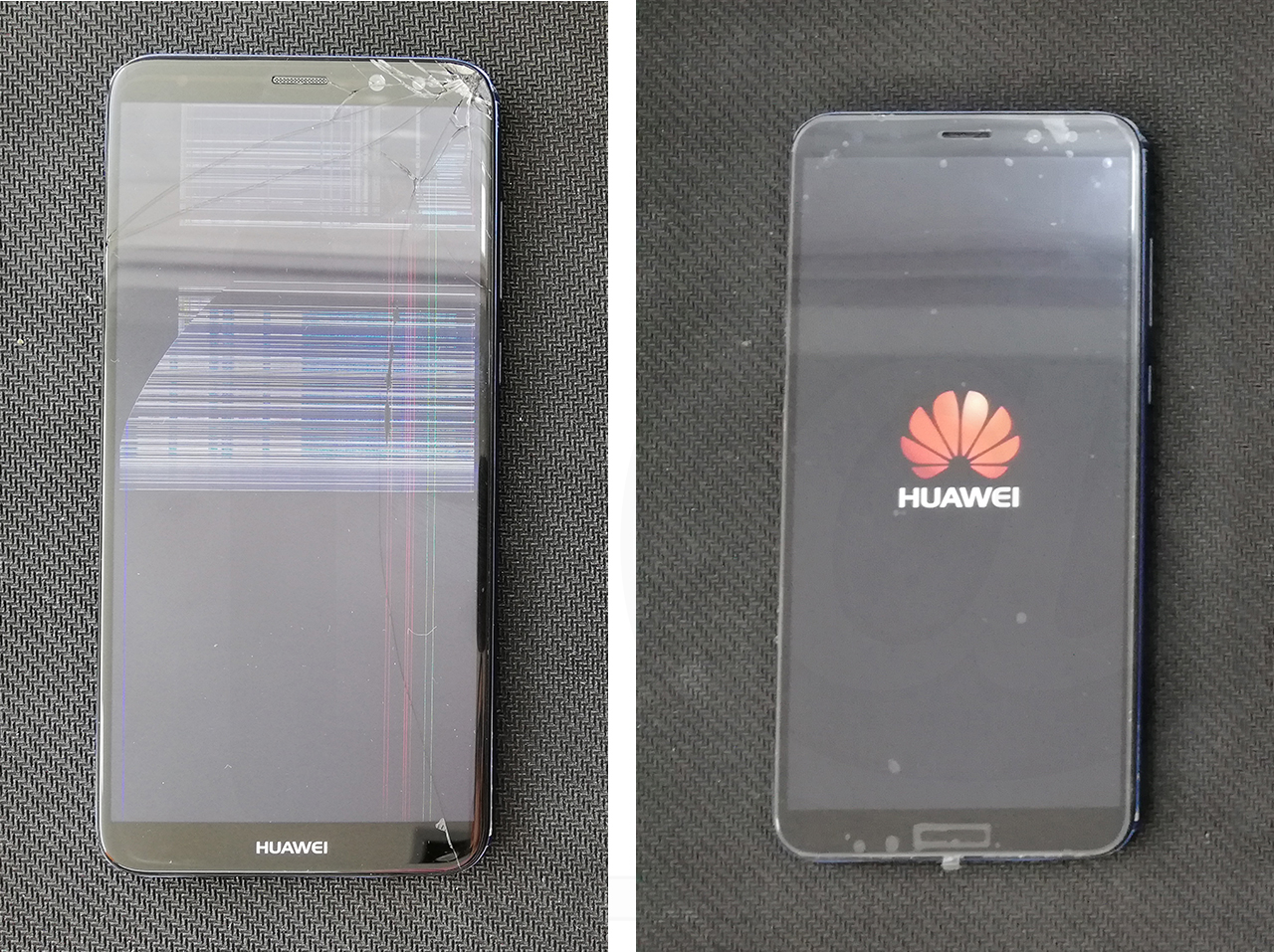 Αντικατάσταση οθόνης σε τηλέφωνο Huawei Mate 10 Lite