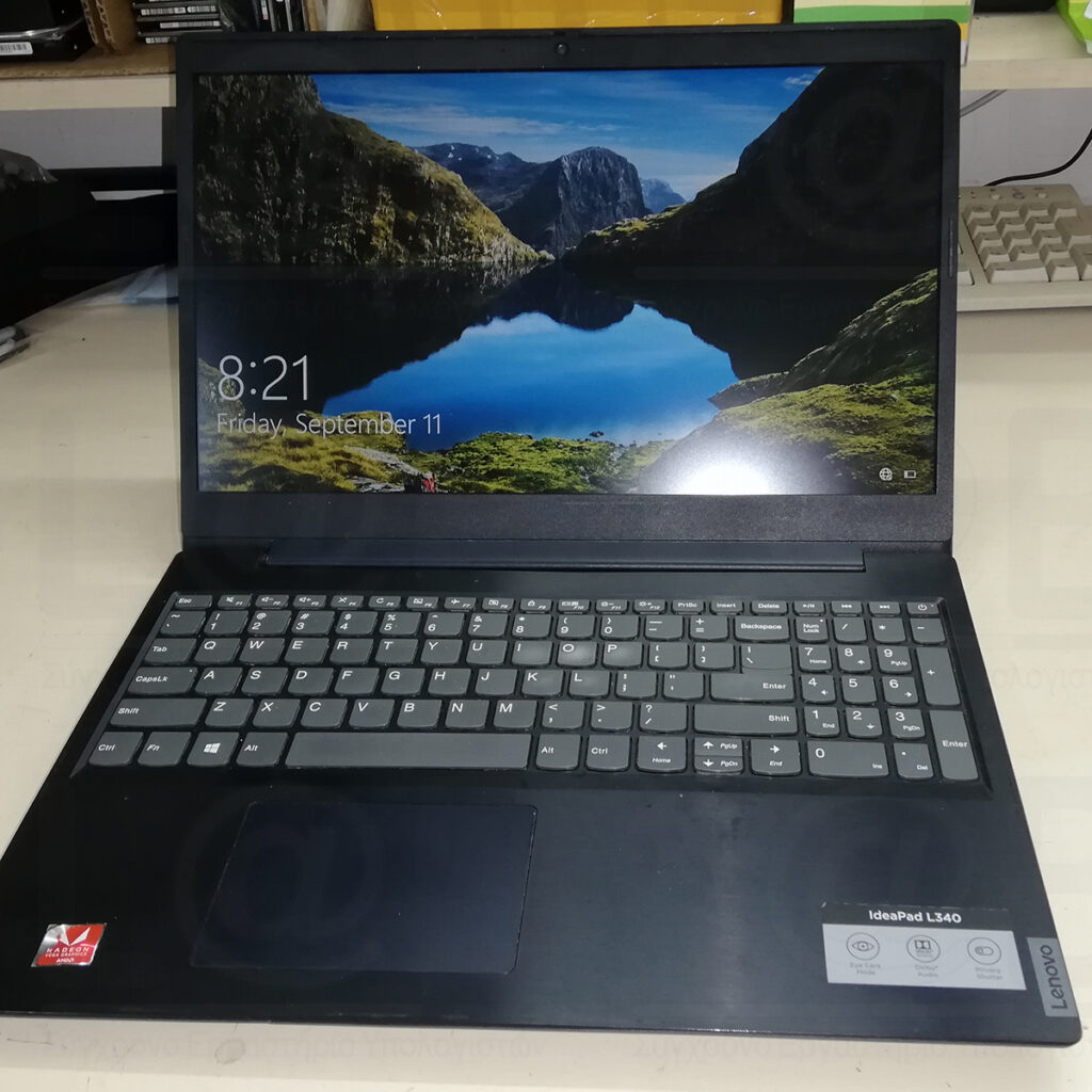 Αντικατάσταση οθόνης και επισκευή πλαστικών σε laptop Lenovo IdeaPad L340-15API