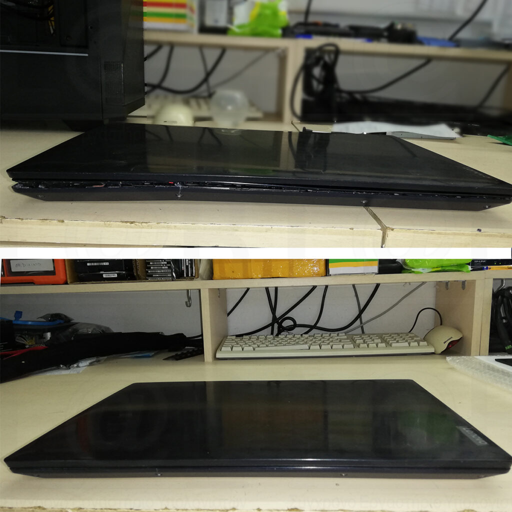 Αντικατάσταση οθόνης και επισκευή πλαστικών σε laptop Lenovo IdeaPad L340-15API