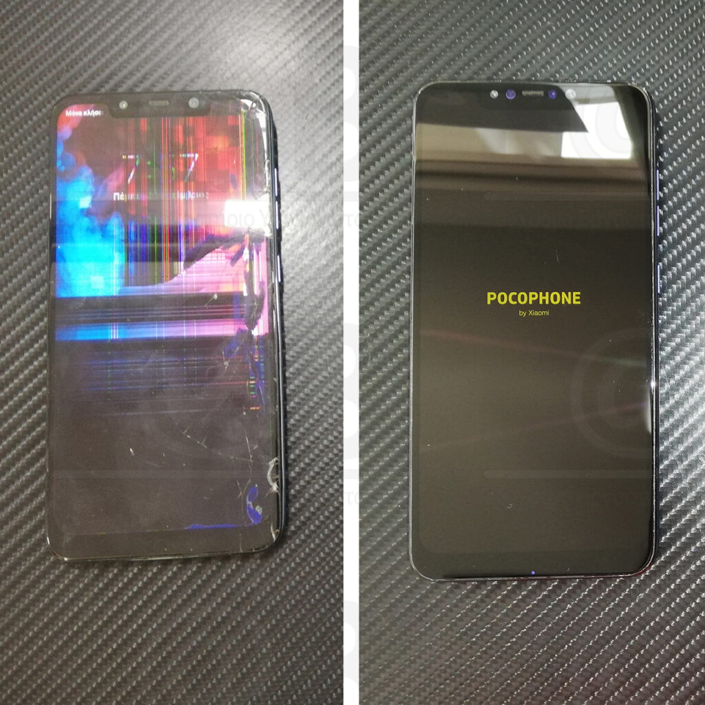 Αντικατάσταση οθόνης σε τηλέφωνο Pocophone F1
