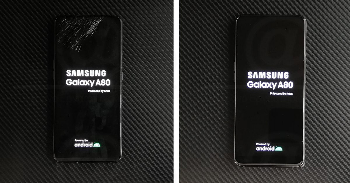 Αντικατάσταση οθόνης σε τηλέφωνο Samsung Galaxy A80 (SM-A805)