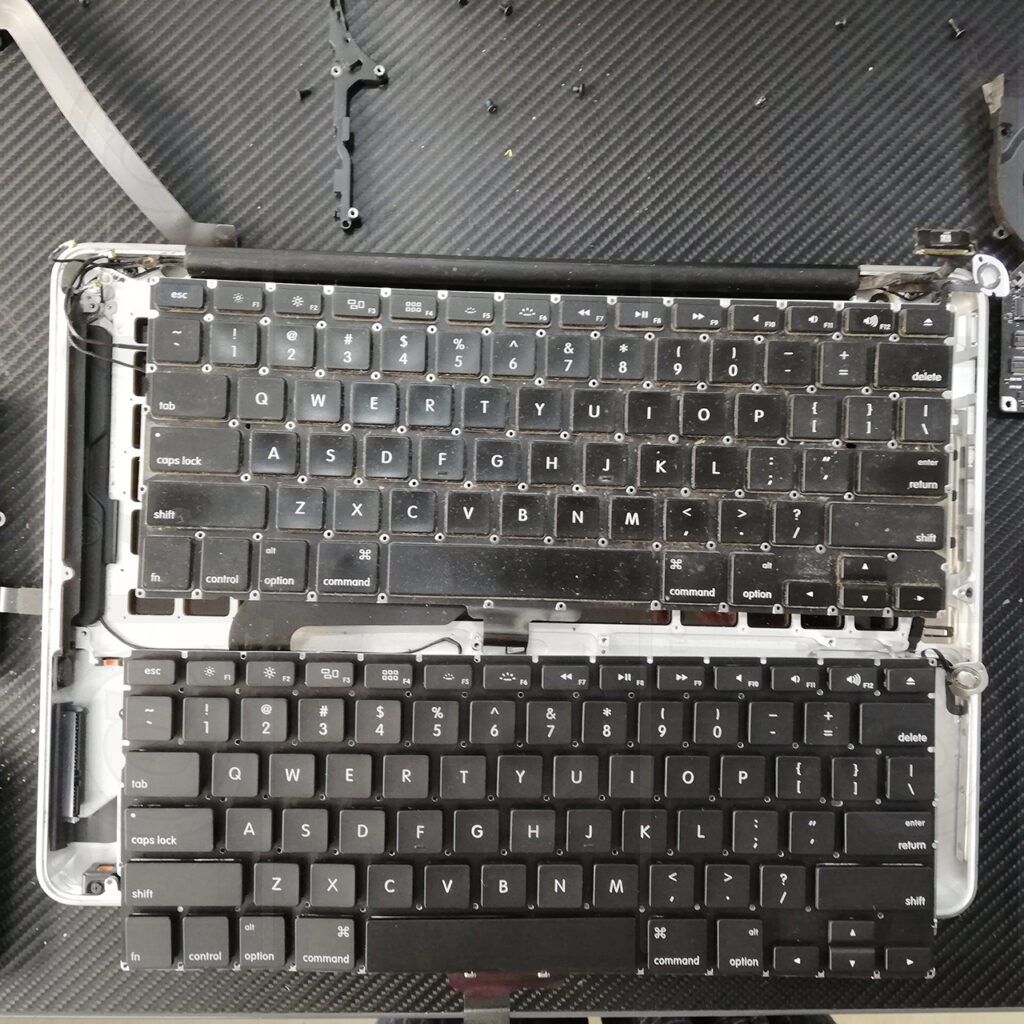 Αντικατάσταση πληκτρολογίου σε MacBook Pro A1278