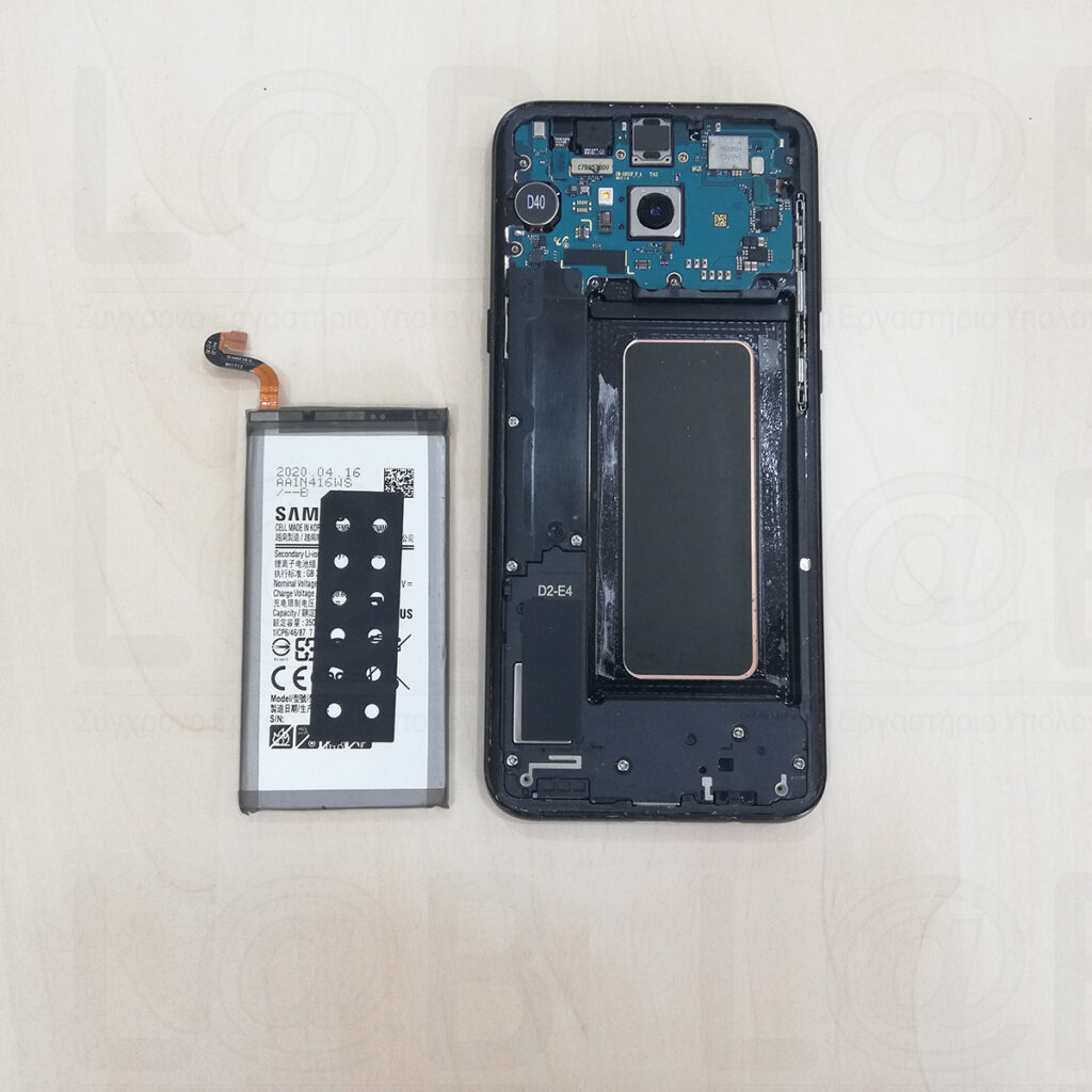 Αντικατάσταση φουσκωμένης μπαταρίας σε τηλέφωνο Samsung Galaxy S8 plus (SM-G955)