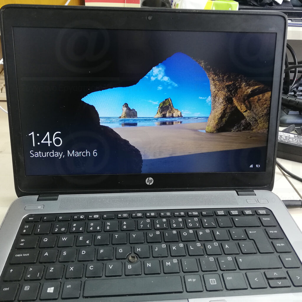 Αντικατάσταση οθόνης σε laptop HP EliteBook 840 G1