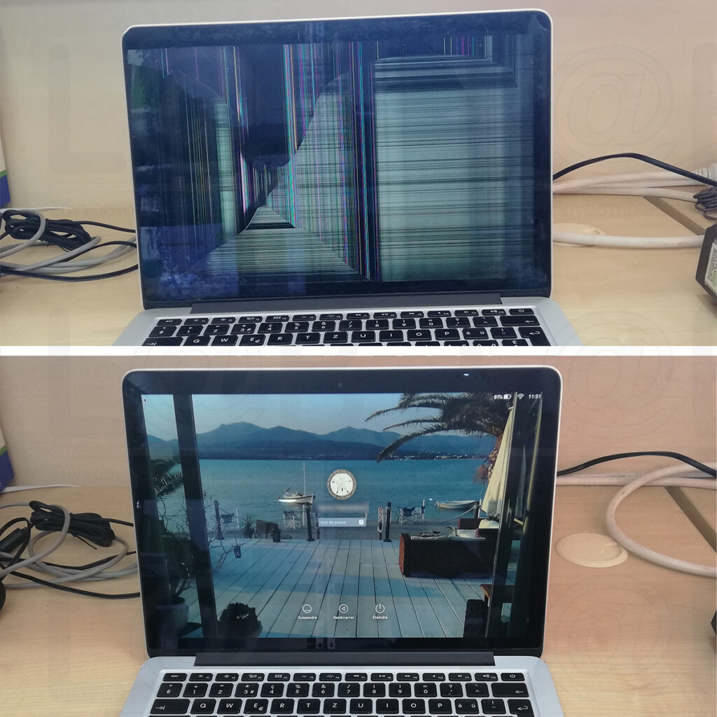 Αντικατάσταση οθόνης σε MacBook Pro 13 A1502
