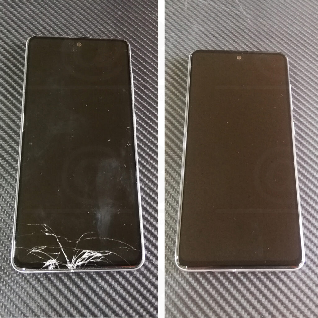 Αντικατάσταση οθόνης σε τηλέφωνο Samsung Galaxy A51 (SM-A515) μαύρο