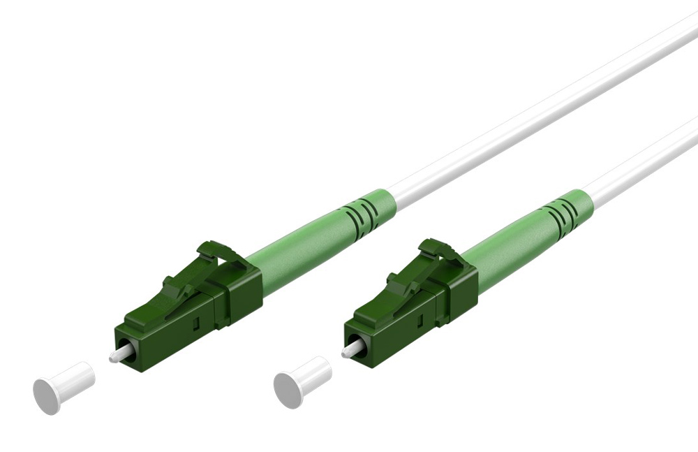 59586.jpg GOOBAY καλώδιο οπτικής ίνας LC-APC 59586, Singlemode OS2, 3m, λευκό - Image 1