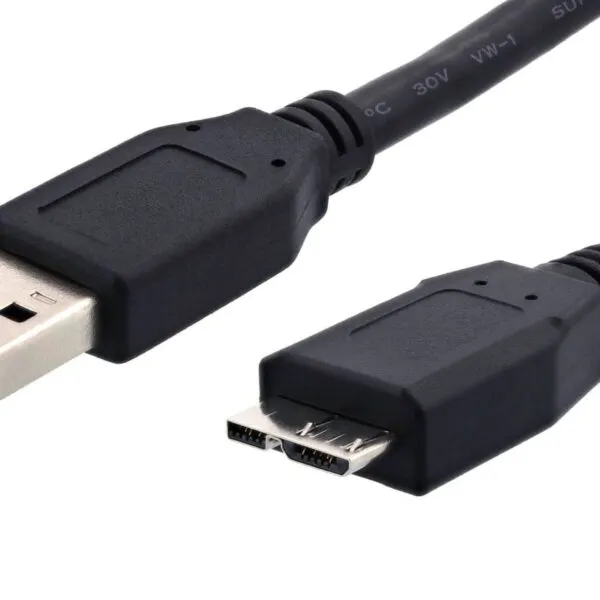 POWERTECH καλώδιο USB σε Micro B USB CAB-U004, 5Gbps, 1.5m, μαύρο