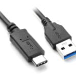 POWERTECH καλώδιο USB 3.0 σε USB-C CAB-UC002, 2m, μαύρο