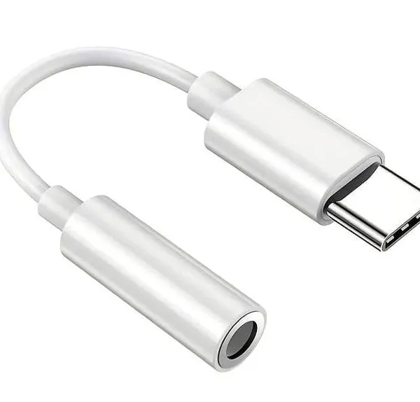 POWERTECH αντάπτορας USB-C σε 3.5mm CAB-UC084, λευκός