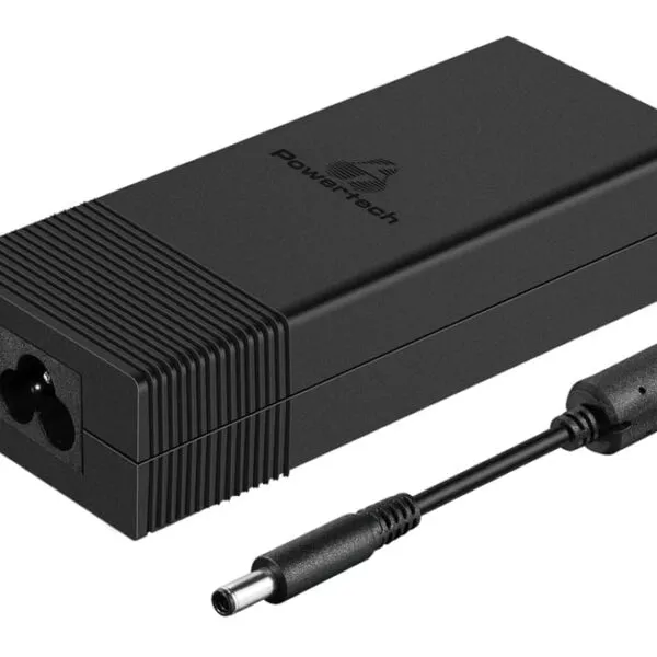 POWERTECH φορτιστής laptop PT-1083 για Dell, 90W, 1.2m, μαύρος