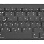 POWERTECH ασύρματο πληκτρολόγιο PT-1153, 2.4GHz & Bluetooth, μαύρο