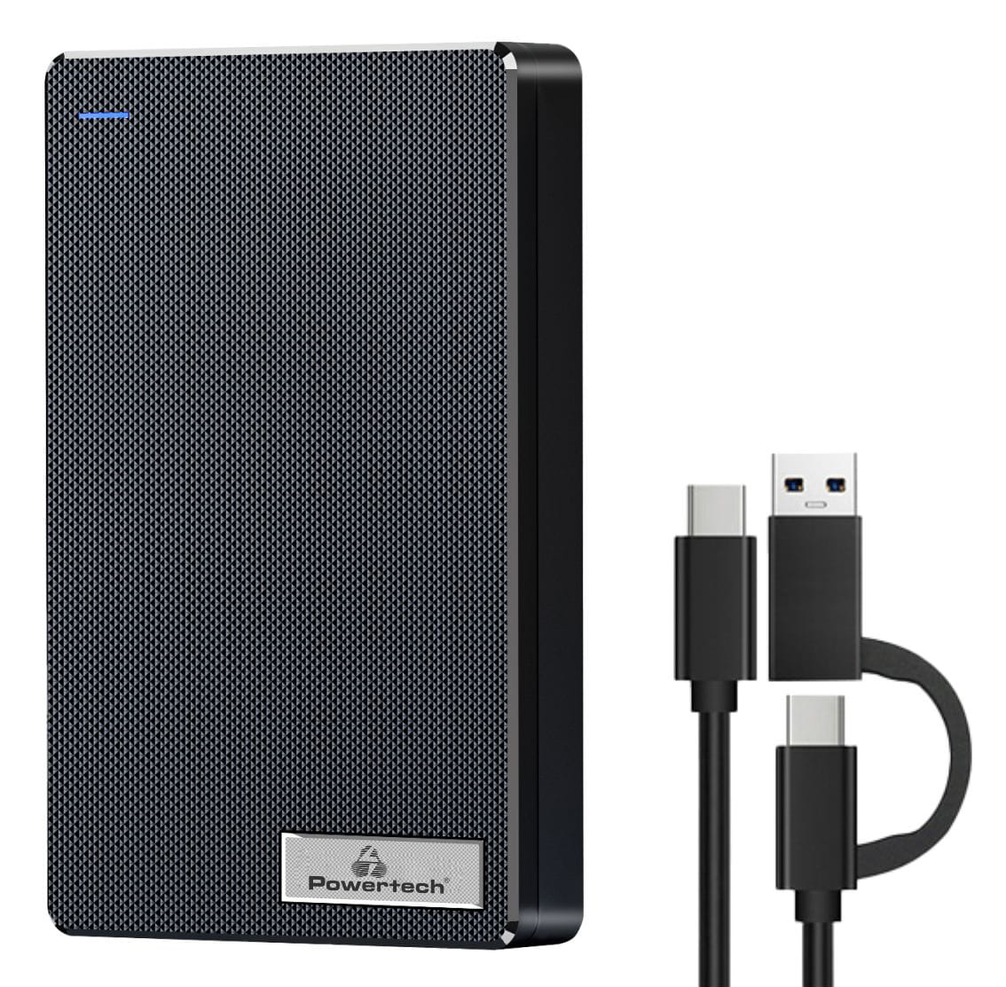 PT-1232.jpg POWERTECH θήκη για 2.5" SATA HDD/SSD PT-1232, 5Gbps, μαύρη - Image 1