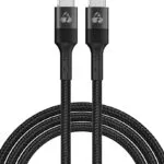 POWERTECH καλώδιο USB-C PTR-0130, PD 60W, copper, 1m, μαύρο