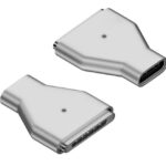 POWERTECH αντάπτορας τροφοδοσίας laptop YX-MS3, USB-C σε Magsafe 3, ασημί