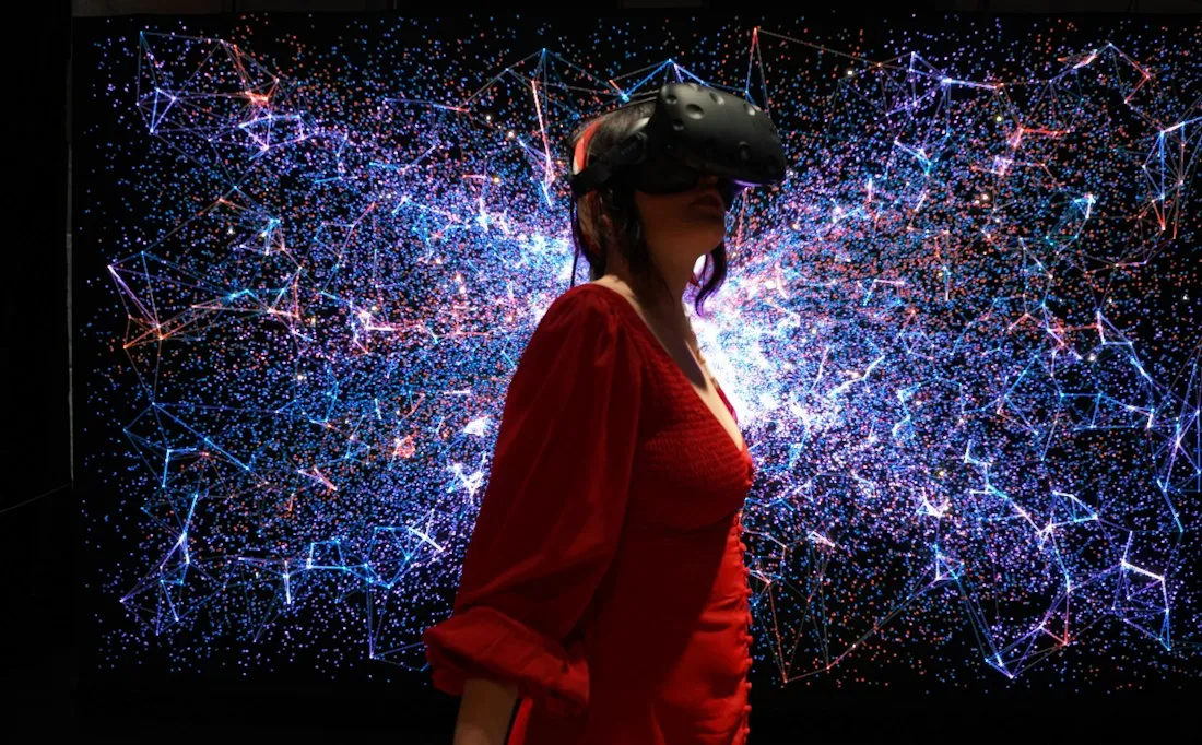 Άνθρωπος με VR headset