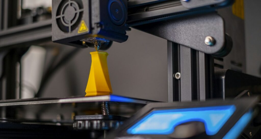 Εκτυπωτής 3D σε λειτουργία