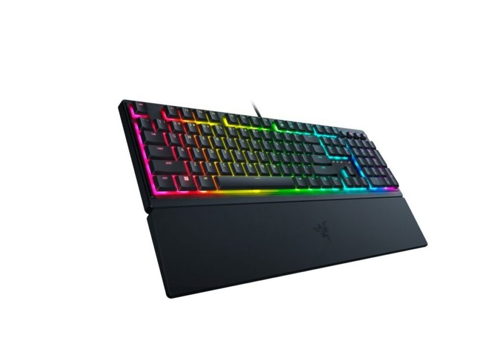 RAZER gaming ενσύρματο πληκτρολόγιο Ornata V3, mecha-membrane, RGB, μαύρο - όψη 2